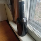 Caroni Bitters Blackglass Olive Green 1890s Dug Shoulder Emb Bitters Bottle