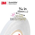 3m White Reflective Tape Safety Self Adhesive Striping Sticker 150ft Roll 1cm