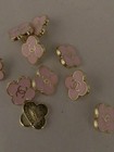 Pinksmal13 Mm Lot Of Ten  Designer Cc Vintage Button Gold Tone Chanel 10 Buttons