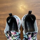 Skechers Women s Floral Slip-on Low Top Comfort Walking Sneakers Black multi 9 5