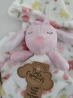 Baby Essentials Gift Set  Baby Girl  Hooded Plush Robe Snuggle Toy Lovey New