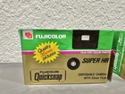 Vtg 1989 Set Of 2 Fujicolor Quicksnap Disposable 35mm Cameras W  Film Expired 