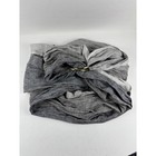 Lillebaby Ring Sling Baby Carrier Wrap Linen Blend Gray Gold Rings Wearing