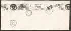 1941 Free Franking Registered Cover Rpo Machine Ottawa Ontario War Savings