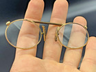 Rare Pince Nez 10k Gold Filled Frame Eyeglasses Spectacles Marked 1 10 10ct G f 