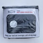 Roadpro  12-volt Soft Sided Cooler Bag Gray And Black Medium Rp5370 Brand New