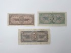 Banknotes 1  3  5 Rubles 1938 Bond Vintage Set Of 3 State Note Ussr Paper Money