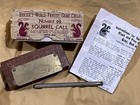 Herter s No  99 Squirrel Call Complete In The Box W  Striker Rod And Instruction