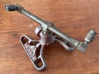 Vintage Rainbow Cast Iron   Brass Sprinkler W  Original Red Paint