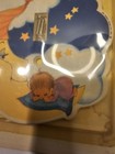 Vintage Hallmark Switch Cover Wall Plate Nursery Baby Moon Stars Lullaby 1985 