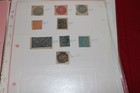 India Indian States Stamps Collection On Album Pages
