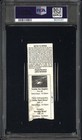 1999 Sept 19 Philadelphia Eagles Donovan Mcnabb Auto Nfl Debut Ticket Stub Psa