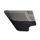Side Cover Fits Electra Glide 09-23 Industrial Gray Denim Black Denim