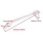  Motorcycle Rear Foot Brake Pedal Lever cnc Folding Tip For Sx Sxf Xc Xcw Red
