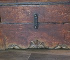  Antique Indonesian Marriage Chest Dowry Drawer Folk Art Solid Wood Ethnic Etch
