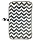 Foldable Waterproof Nappy Changing Mat With Gray Waves Design Diaper Pad