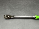 New Snap On Fhlfd80a 3 8 Drive Dual 80 Hard Grip Long Flex Head Ratchet Green