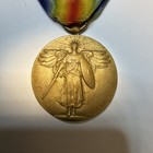 Wwi Us Victory Medal With 4 Bars 
