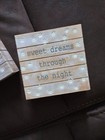 Kid Child Playroom Baby Nursery Wooden Plaque Decor New