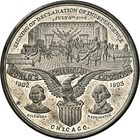 1893 Sc 1 Hk-157 White Metal World s Columbian Expo Ngc Ms 62