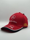 Lewis Hamilton Signature Mercedes Amg Petronas F1 Puma Red Cap  Hat