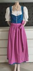 German  Authentic Maxi Dirndl   2 Aprons 12