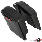 5  Stretched Extended Hard Saddle Bags For Harley Touring Street Glide 2014-2024