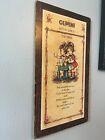 Vintage Hummel Gemini Zodiac Sign Wall Plaque Folk Art Rare Twins