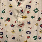 Oshkosh Baby B gosh Vintage Bubble Romper 3-6 Months First Words Rare Print 