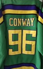 Mighty Ducks Charlie Conway  96 Hockey Jersey Xl Green Movie Replica Disney