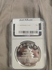 Ngc Ms68 China 1991 Plain 1 Panda Silver 1oz Panda