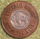 1921 Big Cedar Lodge Encased Buffalo Nickel Buffalo Ridge Missouri