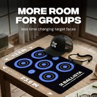 Ballista Reusable Self-healing Rubber Archery Target Face Bullseyes 13 8x23 6 