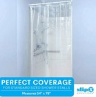 Clear Mildew Resistant Midweight Peva Shower Stall Curtain Liner  54  X 78   5g 