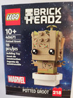 Lego Brickheadz 40671 Potted Groot 113 Pieces Marvel 2024 New In Sealed Box