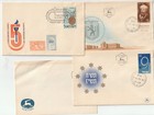  4  1950 s Israel First Day Issue Cover Envelopes All Different