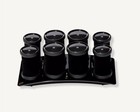 T3 Volumizing Hot Rollers Luxe 8-piece Set 1 5  1 75  Ceramic Auto Shut-off