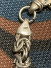 Sterling Silver 925 Byzantine Chain Bracelet 8in Lobster Closure