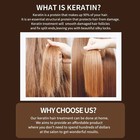 Brazilian Keratin Hair Treatment Smoothing Straightening Repair Damaged Hair