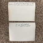 Vintage 1920s-1930s Football Team Photo Lot  2  W  Play Formation 5x7 
