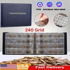 240 Pocket Folder Collection Holder Album World Coin Storage Book Large Capacity