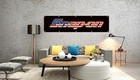 Snap On Flag Tools 2x8ft Black Banner For Garage Wall Decor Man Cave Vibrat C   