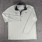 Nike Kentucky Wildcats Performance 1 4 Snap Pullover White Men s Size Xl