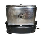Vintage Toast-o-lator Model J Chrome Bakelite Electric Toaster  Art Deco -works
