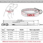 Genuine Leather Custom Dog Collar Nameplate For Small Large Dogs Brown Xs S M L