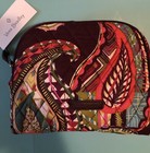 Vera Bradley Medium Zip Cosmetic Bag Nwt   Beautiful Heirloom Paisley Patterns 