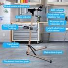 Heavy Duty Bike Repair Stand 110lbs  Adjustable Maintenance Bike With Tool Tray-