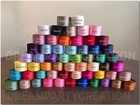 Rolled Up 1-1 2  Single Face Satin Ribbon 100  Polyester Choose Color   Yards