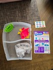 Kinetic Sand Splash Starter Case With 6oz Color-change Play Sand 3 Tools   Molds