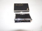 Vintage Sans   Streiffe Folding Opera Concert Glasses Binoculars Chrome Black